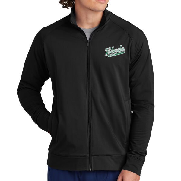 Men's Sport Wick® Stretch Full Zip Cadet Jacket Thumbnail